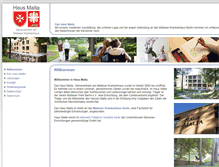 Tablet Screenshot of hausmalta.de